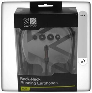 Karrimor Back-Neck Running Earphones-OS